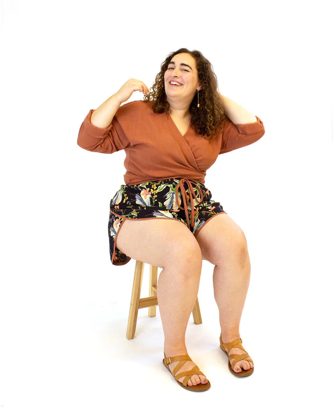 Cassidy Wrap Top - Image 16