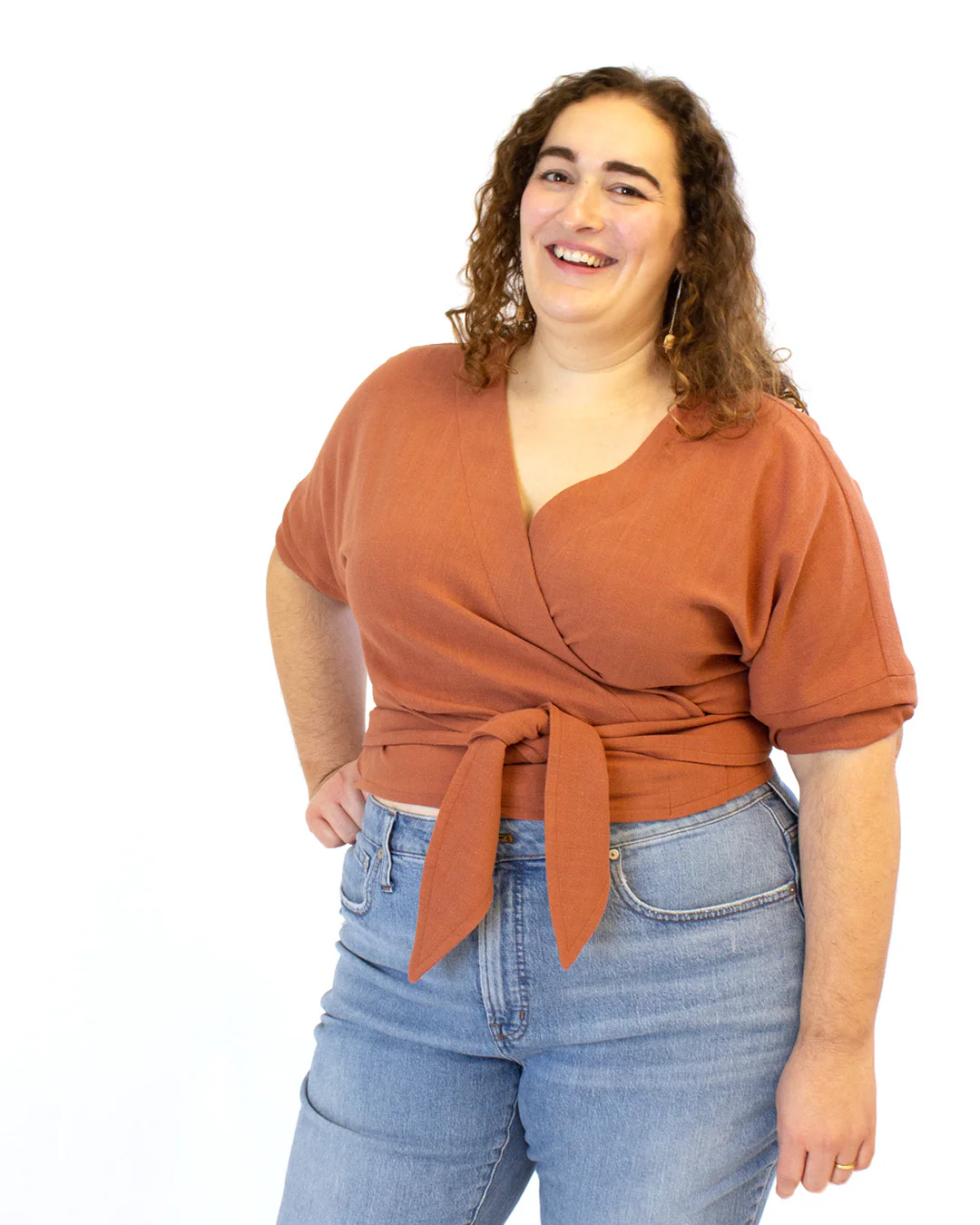 Cassidy Wrap Top - Image 17